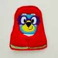 ITH Embroidered Blue Dog Grannies Finger Puppets, Handmade Felt Pretend Play Toy 4x4 Hoop