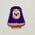 ITH Embroidered Blue Dog Grannies Finger Puppets, Handmade Felt Pretend Play Toy 4x4 Hoop