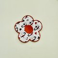 ITH Coffee Cup vinyl, Daisy Coaster, Embroidered Applique, Floral Design (Digital Download) 4x4 Hoop