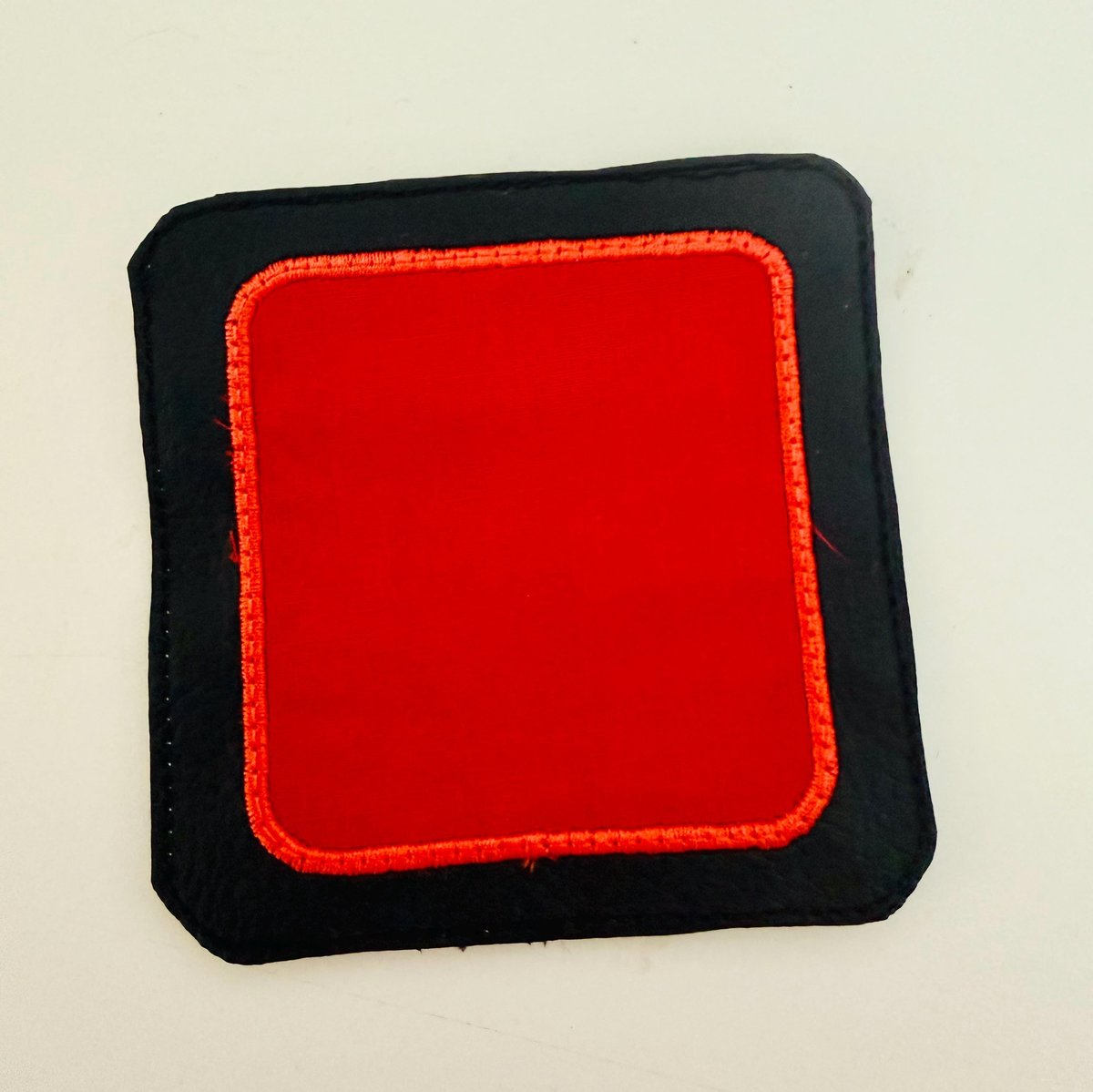 ITH Square Applique Coaster, Machine Embroidery Design for 4x4 Hoops.